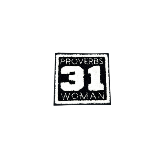 Proverbs 31 Woman  Medium Chenille Patch