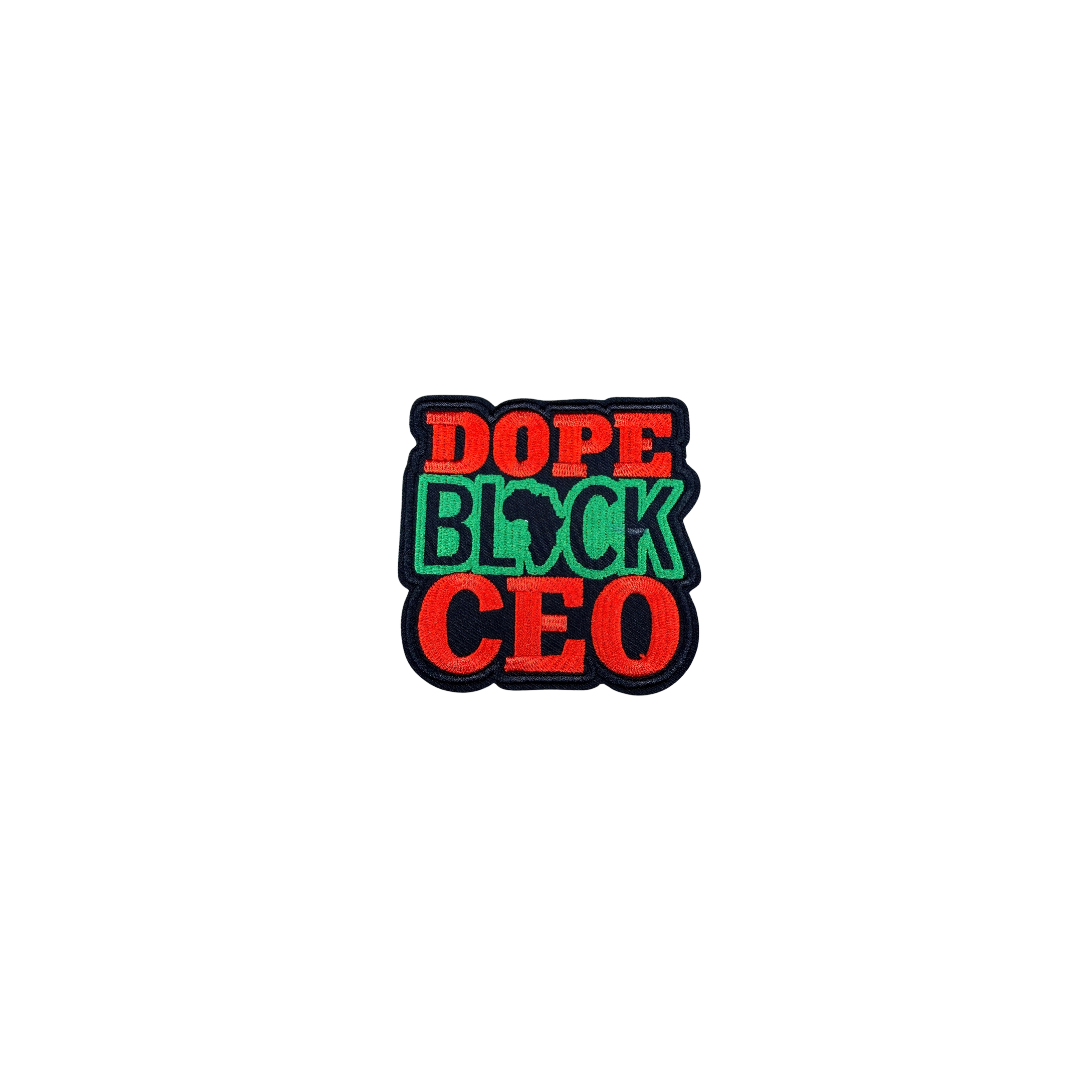 Dope Black CEO Small Patch