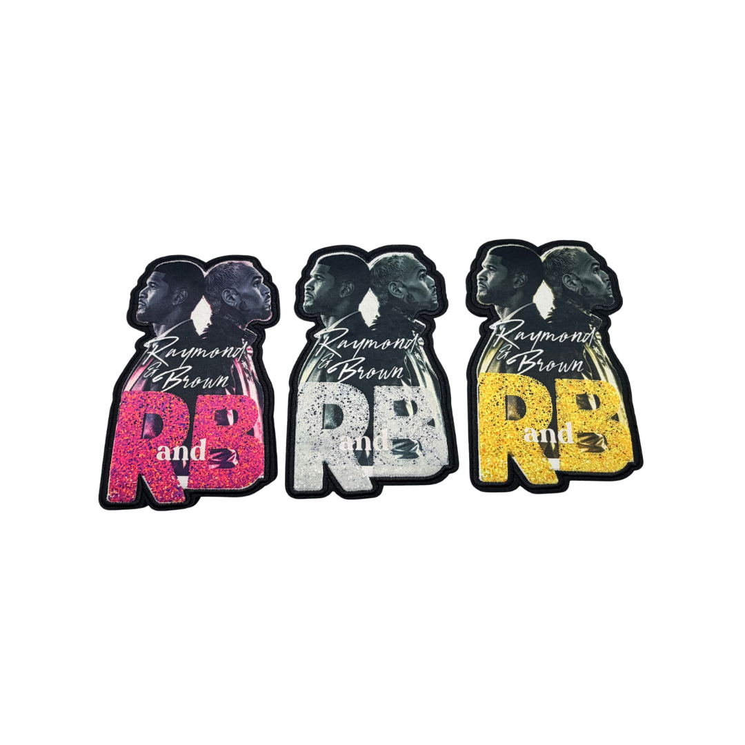 Chris Brown & Usher Raymond Medium R&B Patches