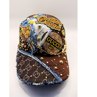 Customize - Design Your Designer Inspired - Luxury Styled Junk Trucker Hat