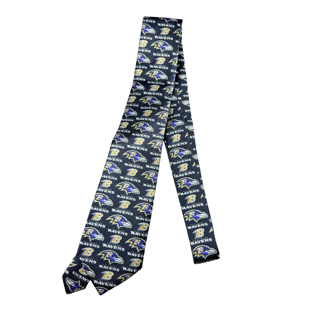 Custom NFL/ NBA Team Junk Tie or DIY NFL/NBA Tie  – Bling Football Tie with Pearls, Patches & Rhinestones
