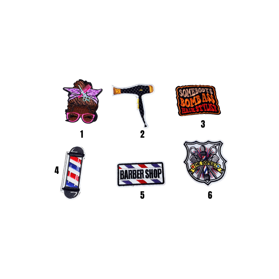 Hair Stylist & Barber Small Patches