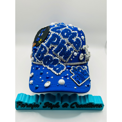 Design Your Custom Zeta Sorority Trucker Junk Hat | Rhinestones, Patches & Pearls | Greek Life Fashion Cap