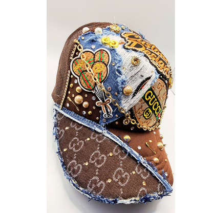 Customize - Design Your Designer Inspired - Luxury Styled Junk Trucker Hat