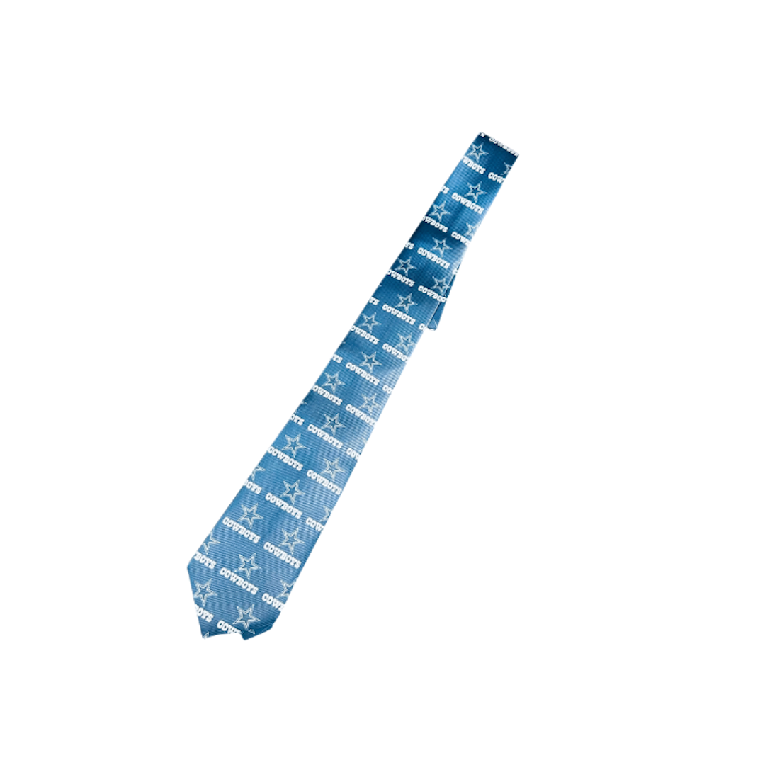 Custom NFL Team Junk Tie – Bling Football Tie with Pearls, Patches & Rhinestones | Game Day Statement