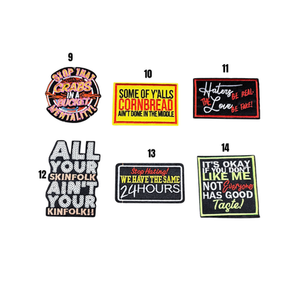 Funny - Sarcastic Statement Small Patches - 3