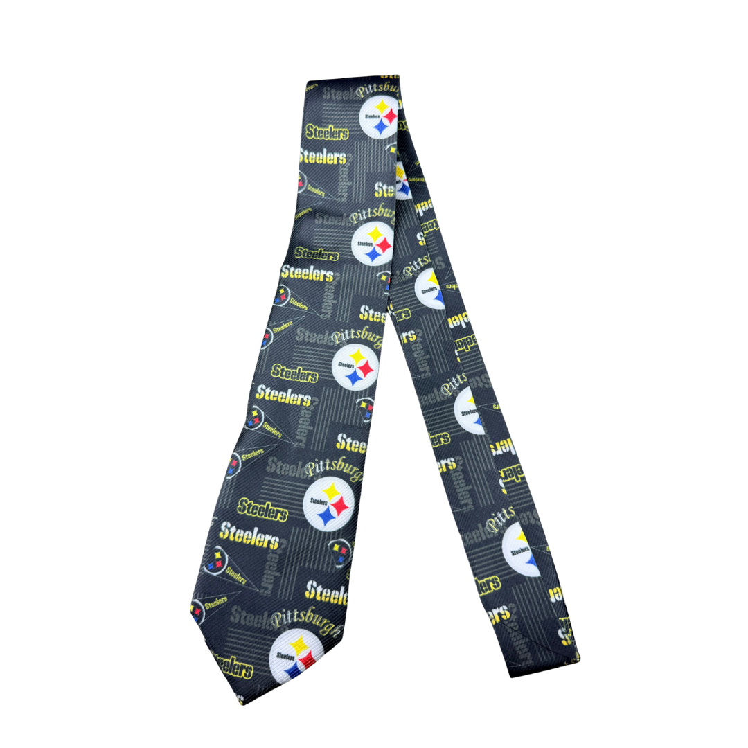Custom NFL/ NBA Team Junk Tie or DIY NFL/NBA Tie  – Bling Football Tie with Pearls, Patches & Rhinestones