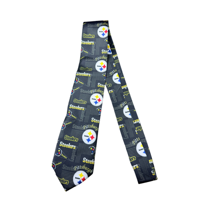 Custom NFL/ NBA Team Junk Tie or DIY NFL/NBA Tie  – Bling Football Tie with Pearls, Patches & Rhinestones