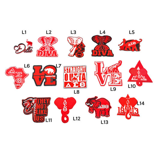 DST Inspired Embroidered DST AEO Small Patches
