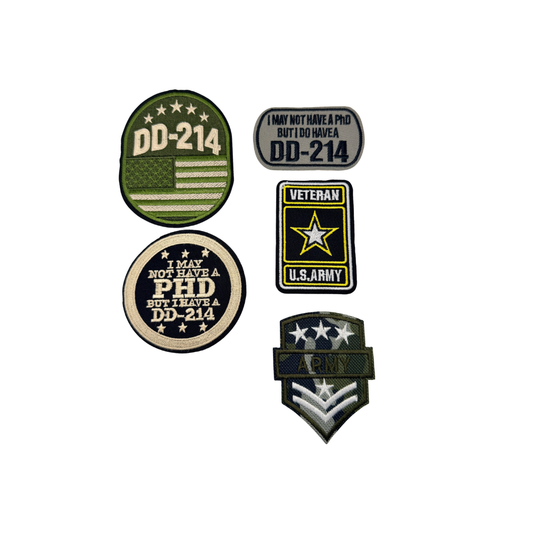 Military Focused Small Patches