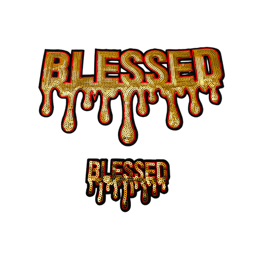 Blessed Sequin Patches