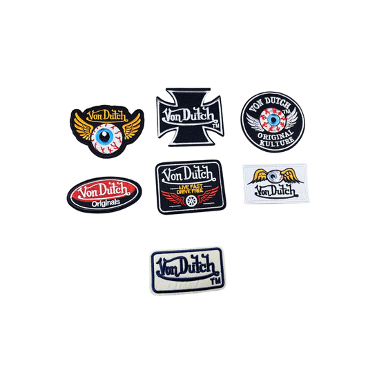 Von Dutch Designer Inspired Small Patches