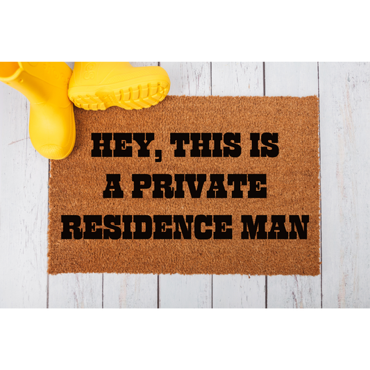 Private Residence Doormat