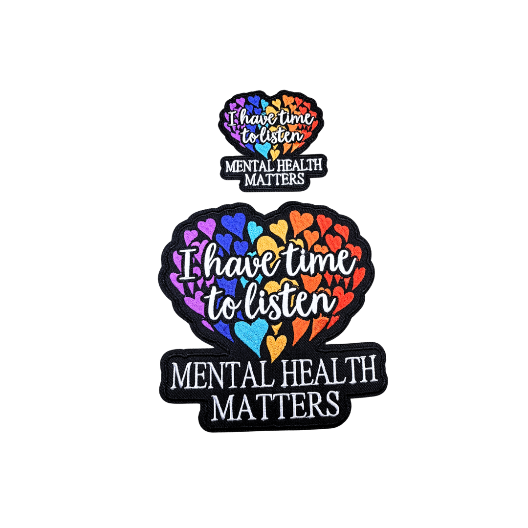 I Have Time To Listen - Mental Health Matters Patches