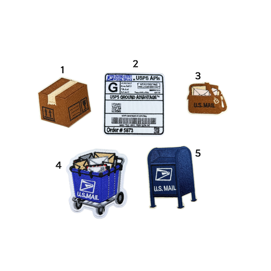 USPS Postal - Post Office Small Patches