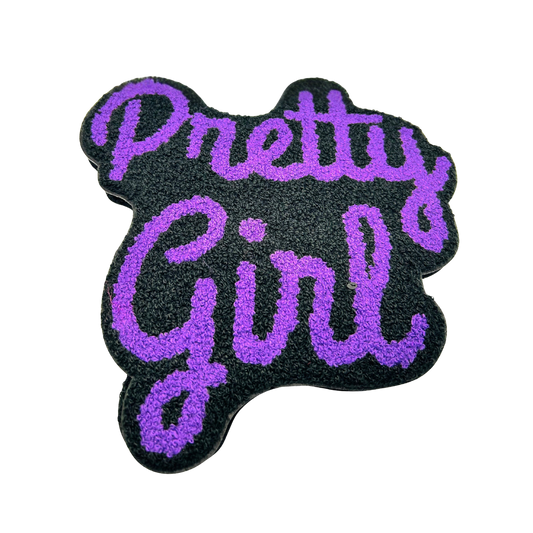 Pretty Girl Chenille Large Patch