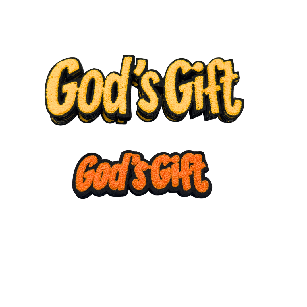 Gods Gift Chenille Patches
