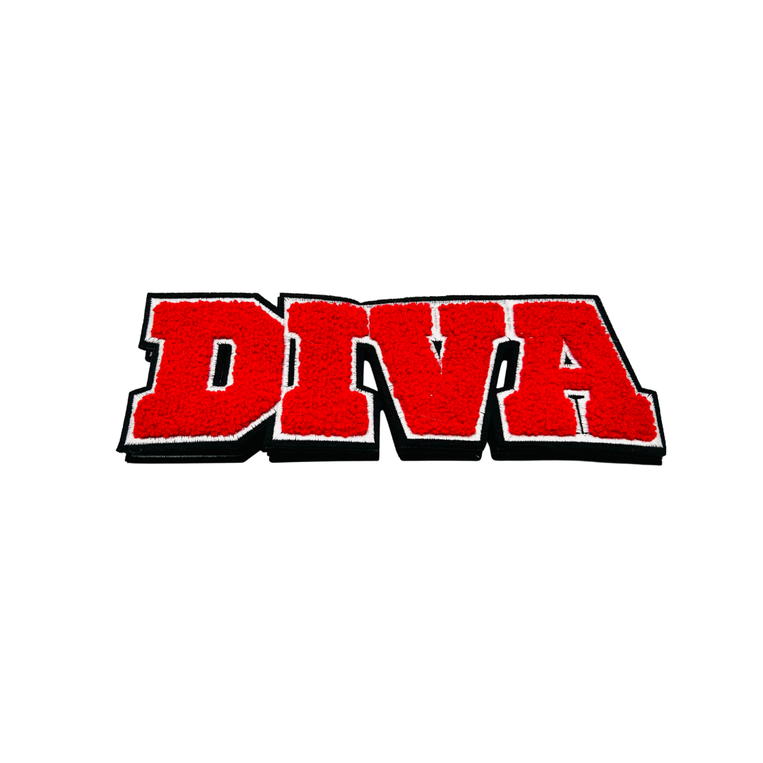 DIVA Chenille Large Patches