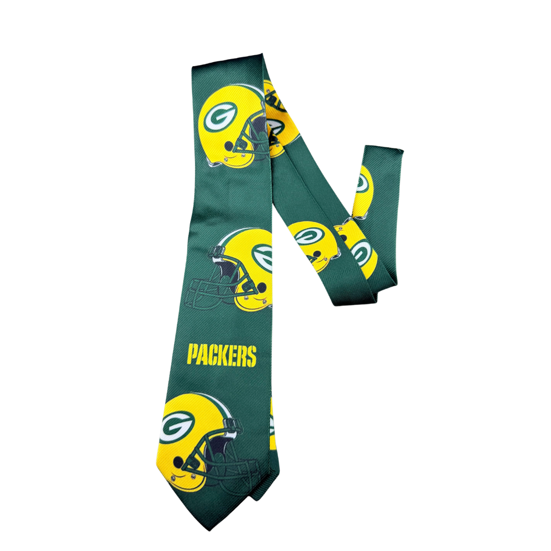 Custom NFL/ NBA Team Junk Tie or DIY NFL/NBA Tie  – Bling Football Tie with Pearls, Patches & Rhinestones