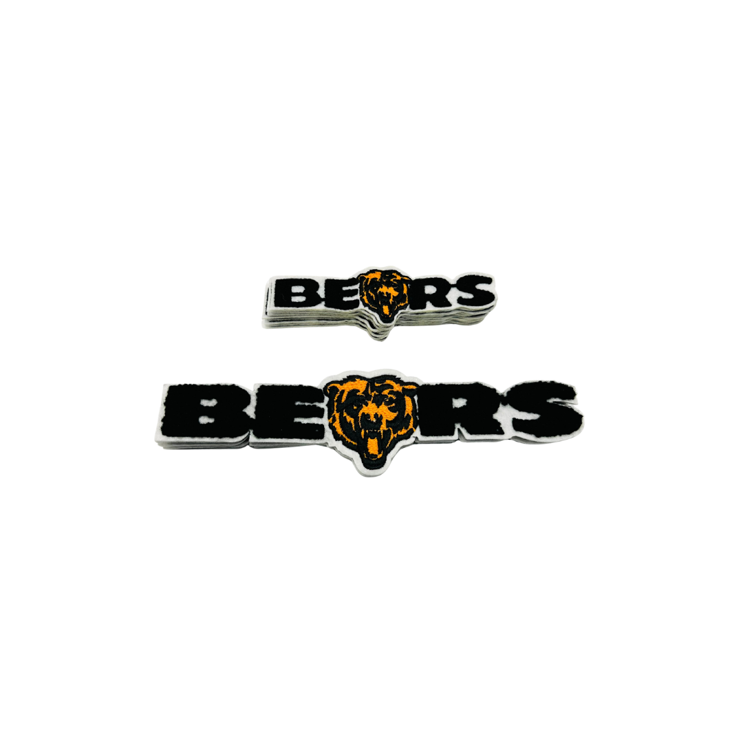 Chicago Bears Football Chenille Banner Patches