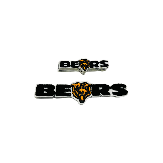 Chicago Bears Football Chenille Banner Patches