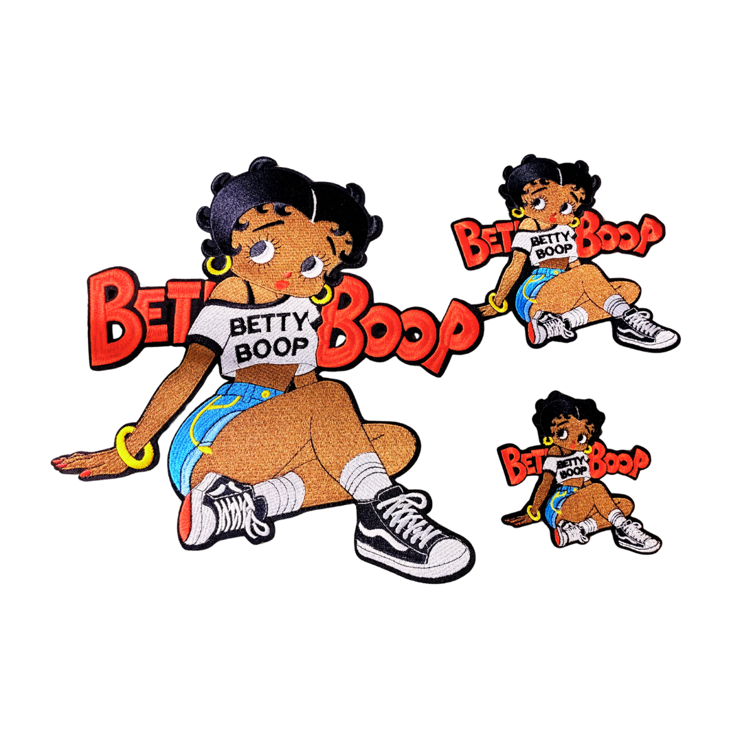 Betty Boop Urban Styled Statement Patches