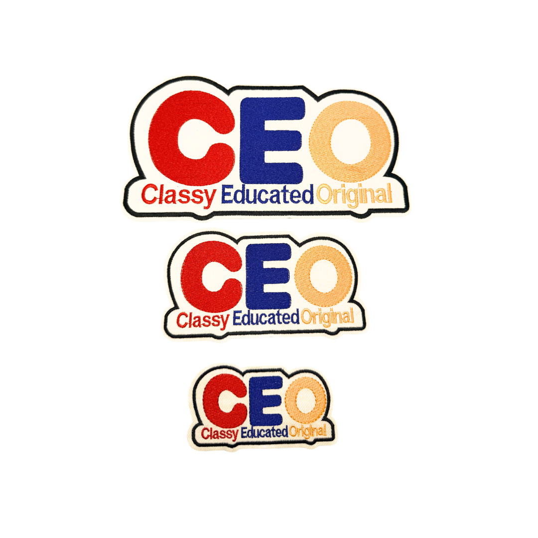 CEO Classy Educated Original Patches
