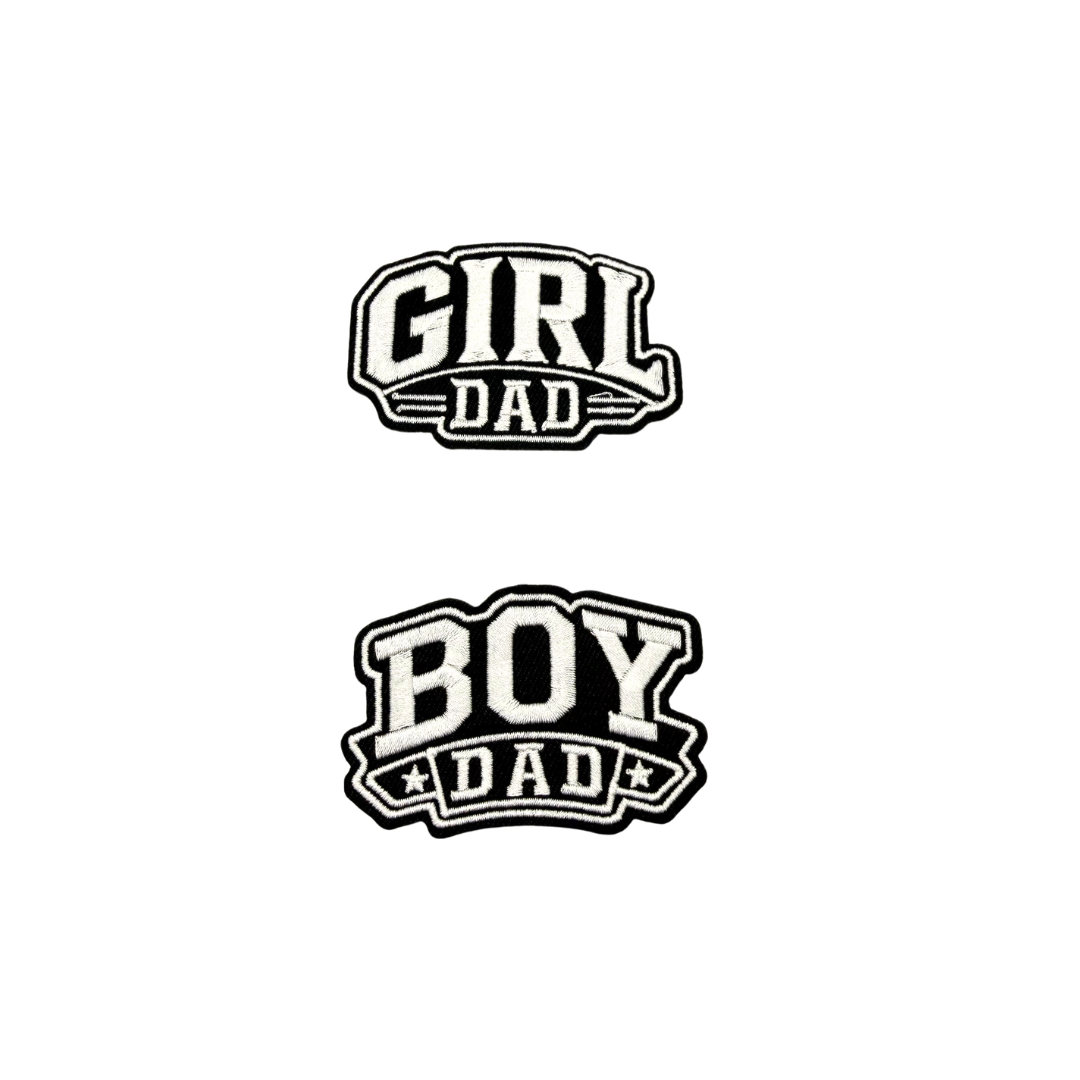 Girl Dad - Boy Dad Small Patches