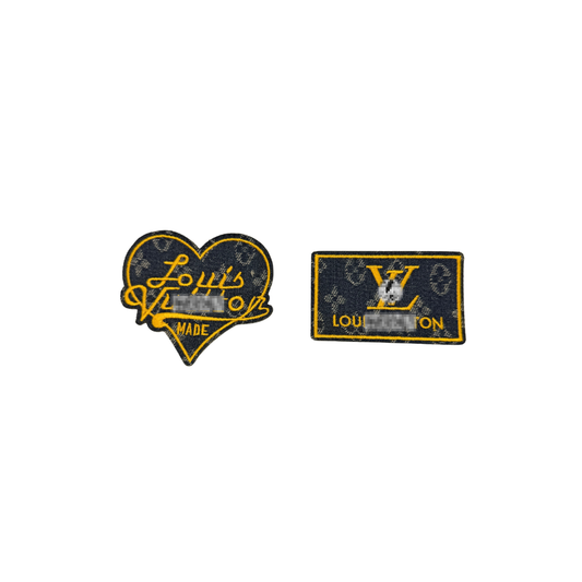 Lui* V Inspired Luxury Denim Patches