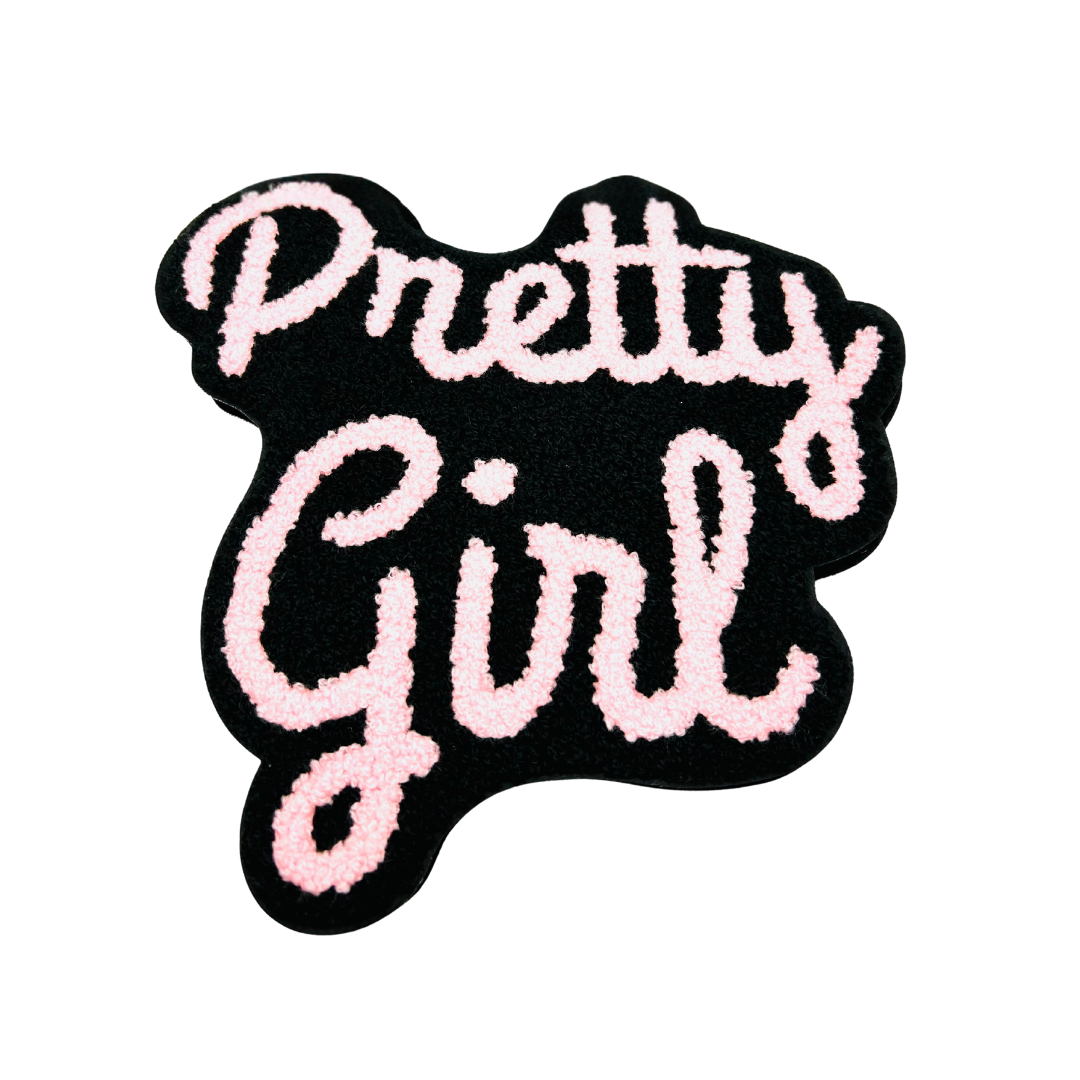 Pretty Girl Chenille Large Patch