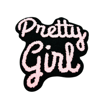 Pretty Girl Chenille Large Patch
