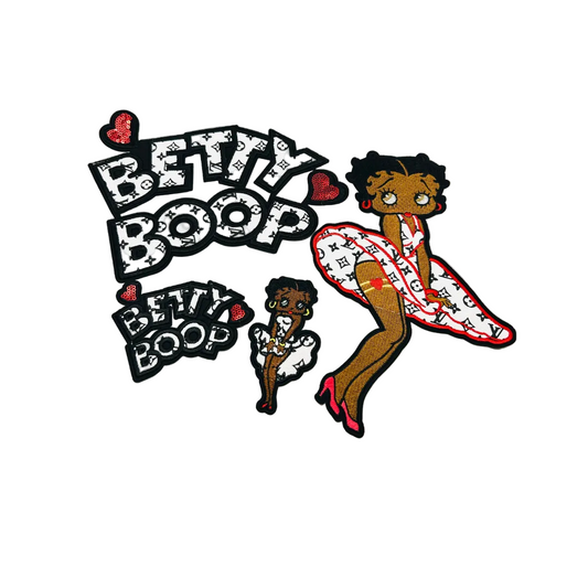 L-V White & Red  Betty Patch Collection
