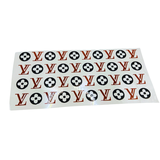 LV Block Four Leaf Clover  UV DTF