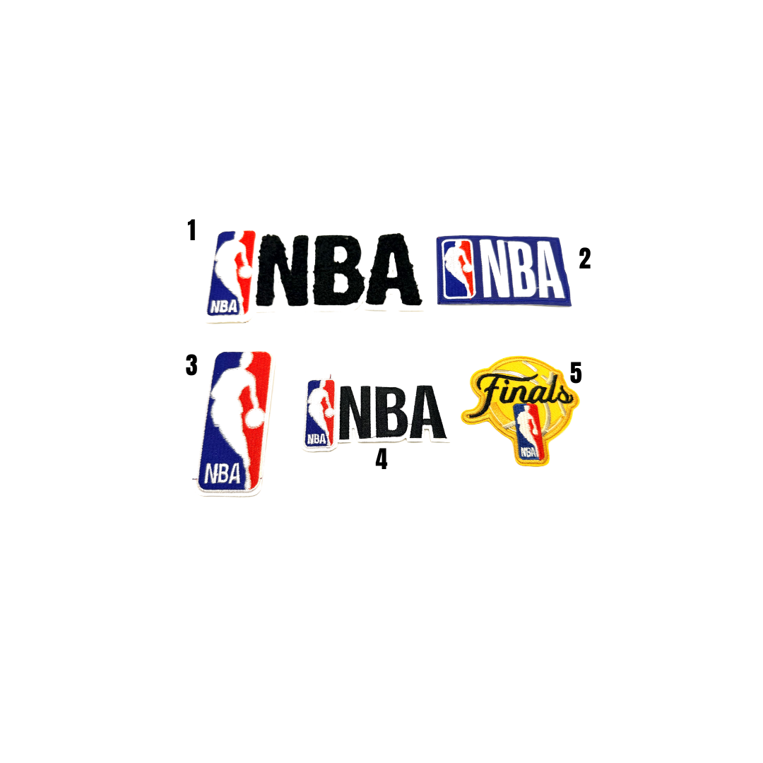 NBA Logo Small Patches