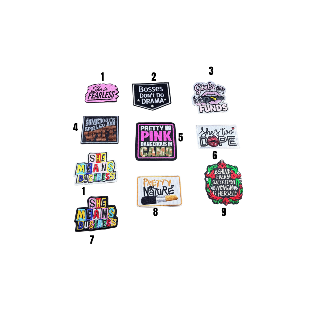 Female Related Statement Small Patches