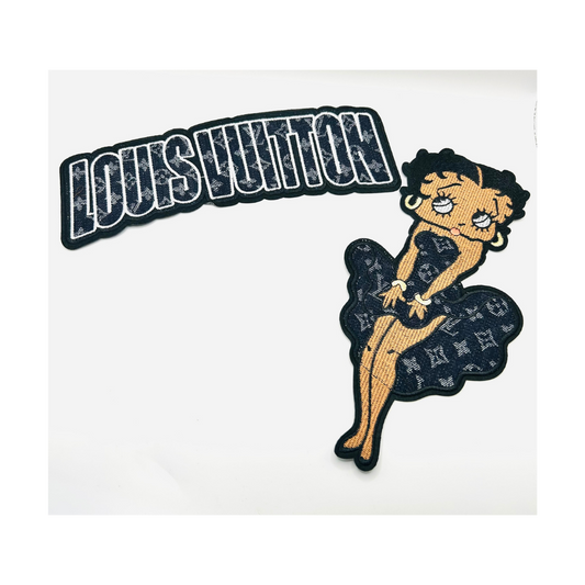 L-V Dark Denim Betty Patch Collection