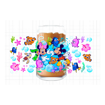 Mickey & Friends UV DTF