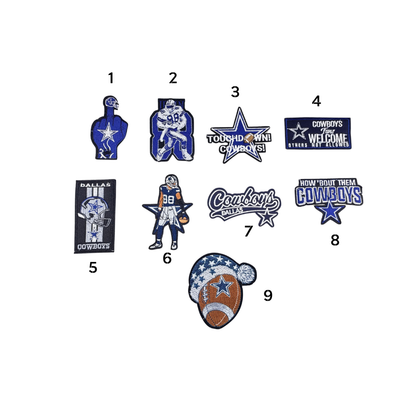 Cowboys Football Small Patches