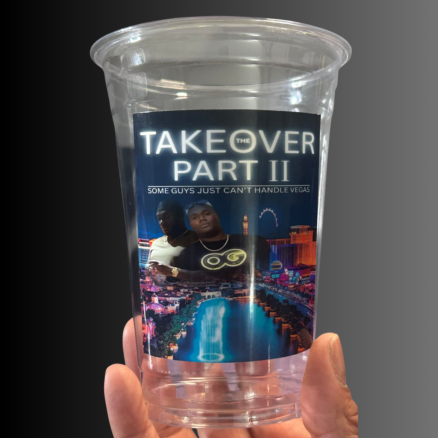 Custom Photo Plastic Party Cups | Personalized Party Favors | 8oz & 16oz