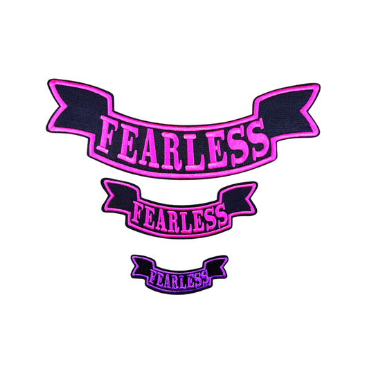 Fearless Banner Patches