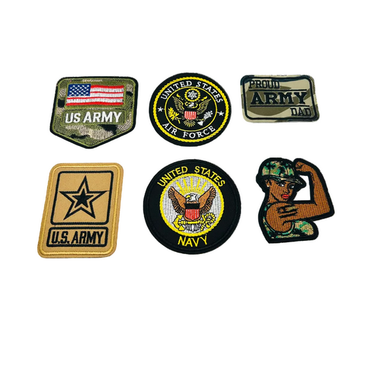 Military Focused Small Patches