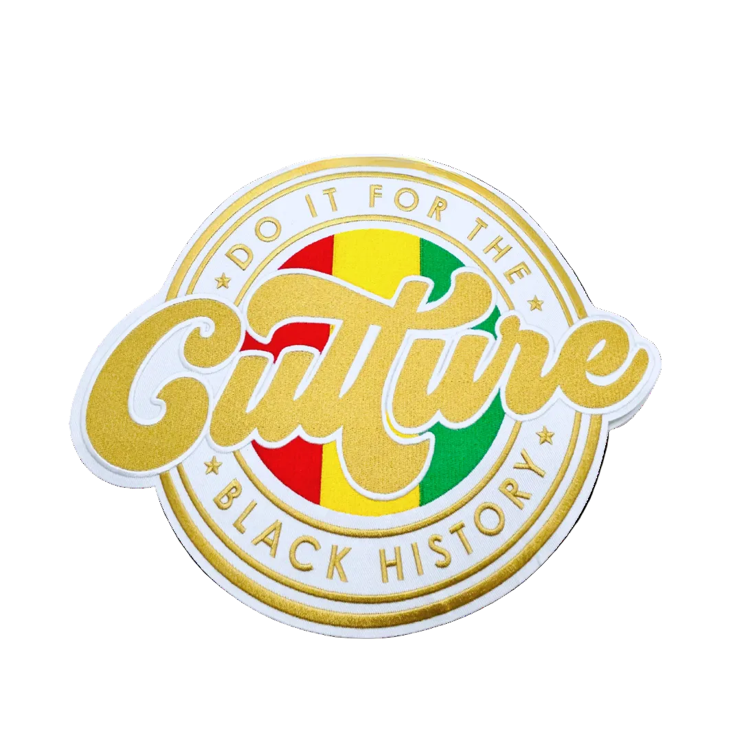 Do it for the Culture Embroidered Patch - Large