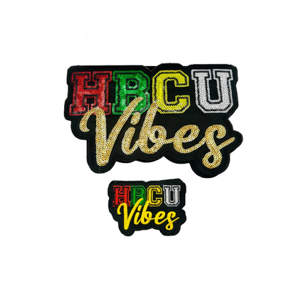 HBCU Vibes Sequin Patches
