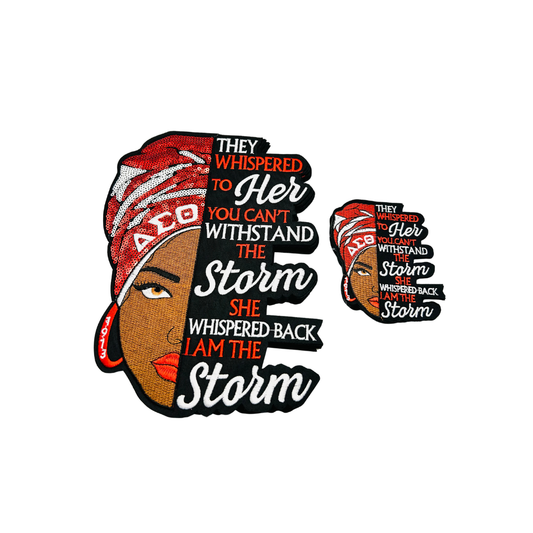 They Whispered To Her DST Soroity Embroidered Patches