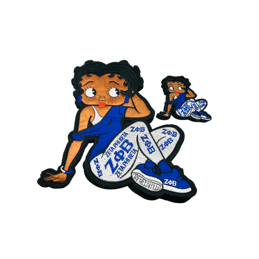 Zeta Sorority Inspired Betty Patches