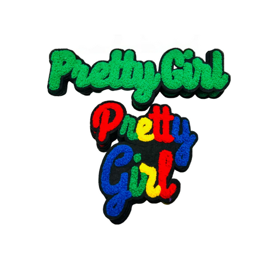 Pretty Girl Chenille Large Patch