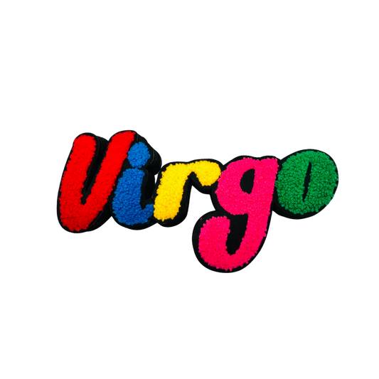Virgo Large Chenille Patch