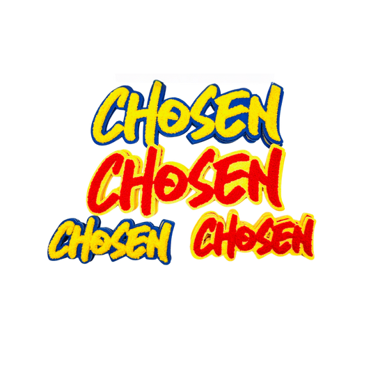 Chosen Chenille Patches (Color Options)