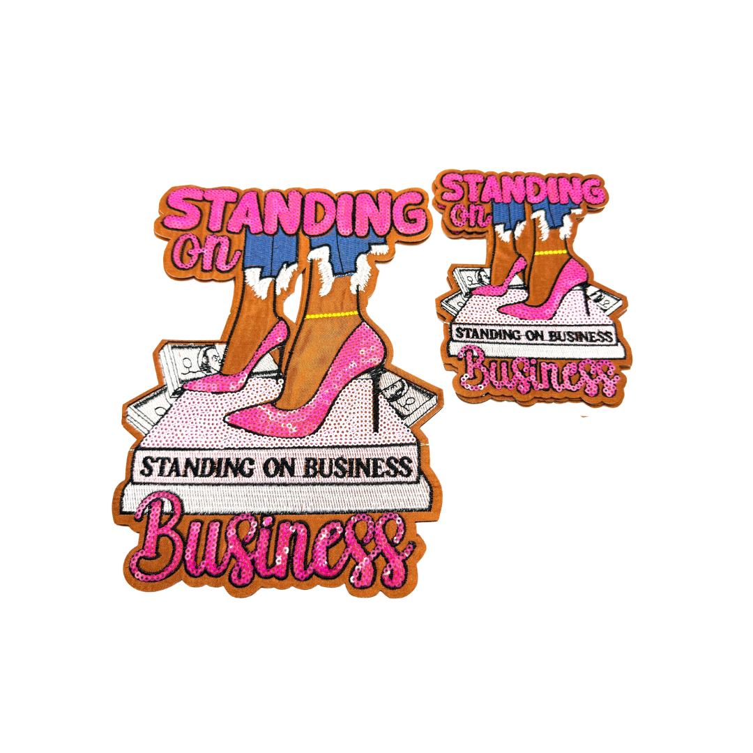 Standing On Business (Heels) Patches