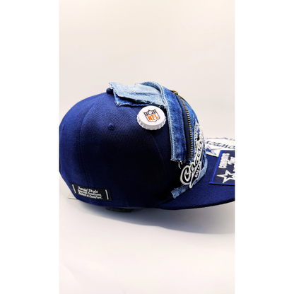 Men’s Custom Junk Trucker Hat | Freestyle Patch & Fabric Hat- Customizable